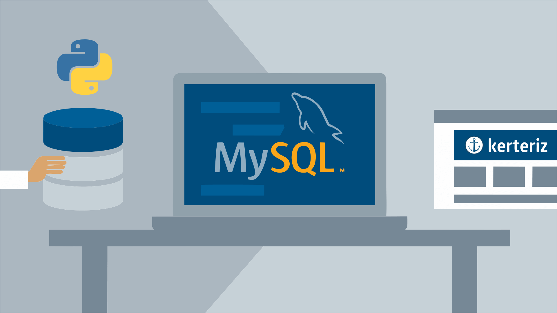 Python İle MySQL Veritabanı Bağlantısı ve SELECT,UPDATE,INSERT,DELETE İşlemleri